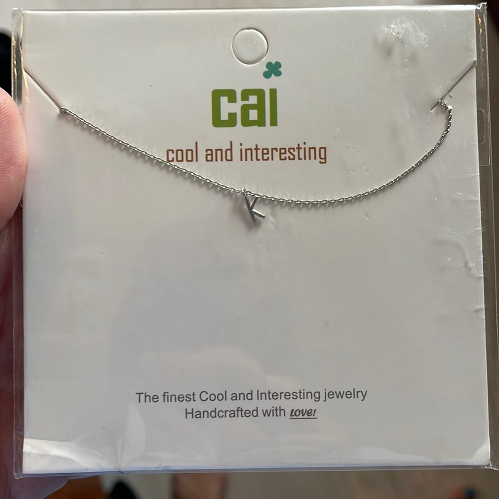 k necklace. never opened